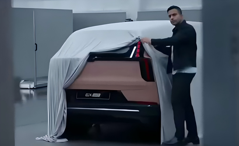 „Volvo Ex60 Electric UnV“ „Spa3 EV“ platformoje, nustatytas 2026 m. Išleidimui