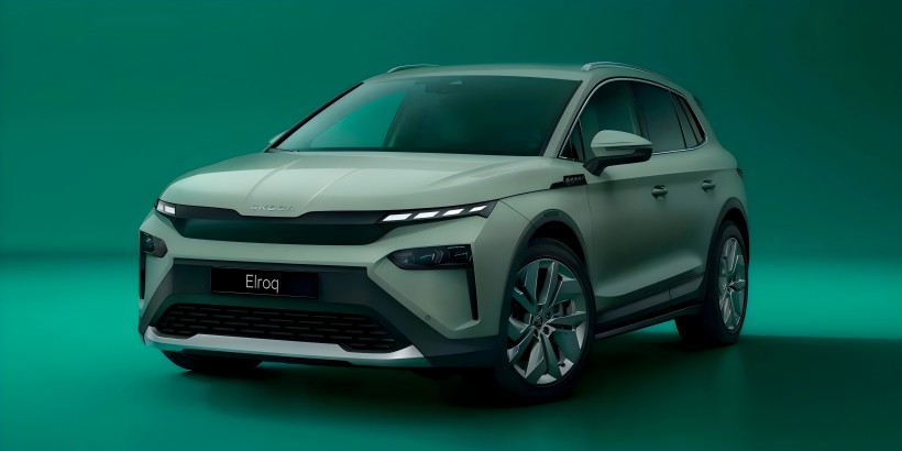 „ŠKODA Elroq VRS“ vaizdas: elektrinis visureigis, skirtas naudoti šeimai, 100 km/h nutraukimas per mažiau nei 6 sekundes