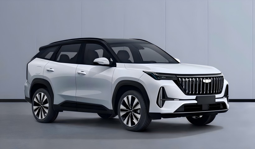 „Geely“ naujojo „Boyue L“ kibiravimo vaizdai, nustatyti, kad joje yra visos srities AI technologijos sistema